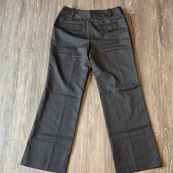 Ann Taylor Gray Boot Cut Pants - Picture 2 of 6